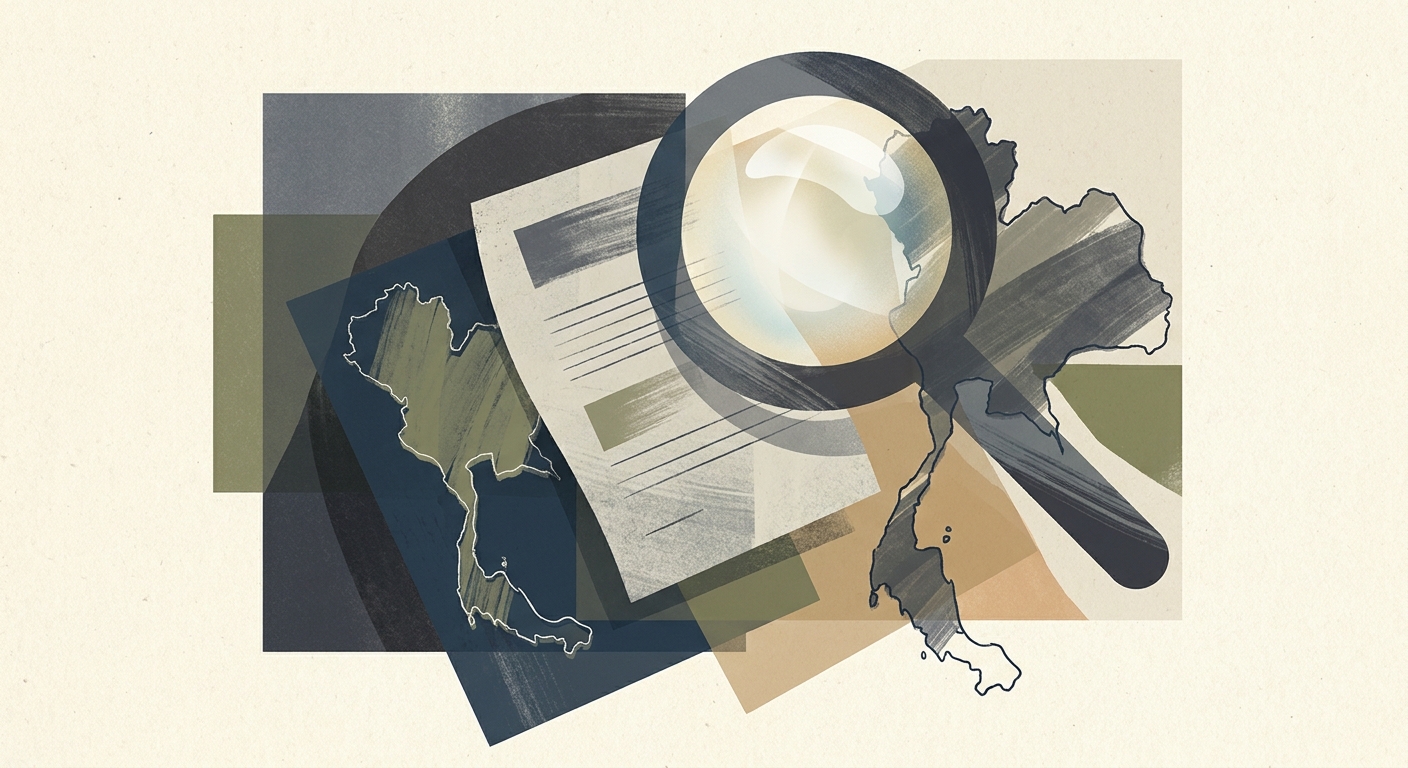 Thai authorities investigating corporate documents