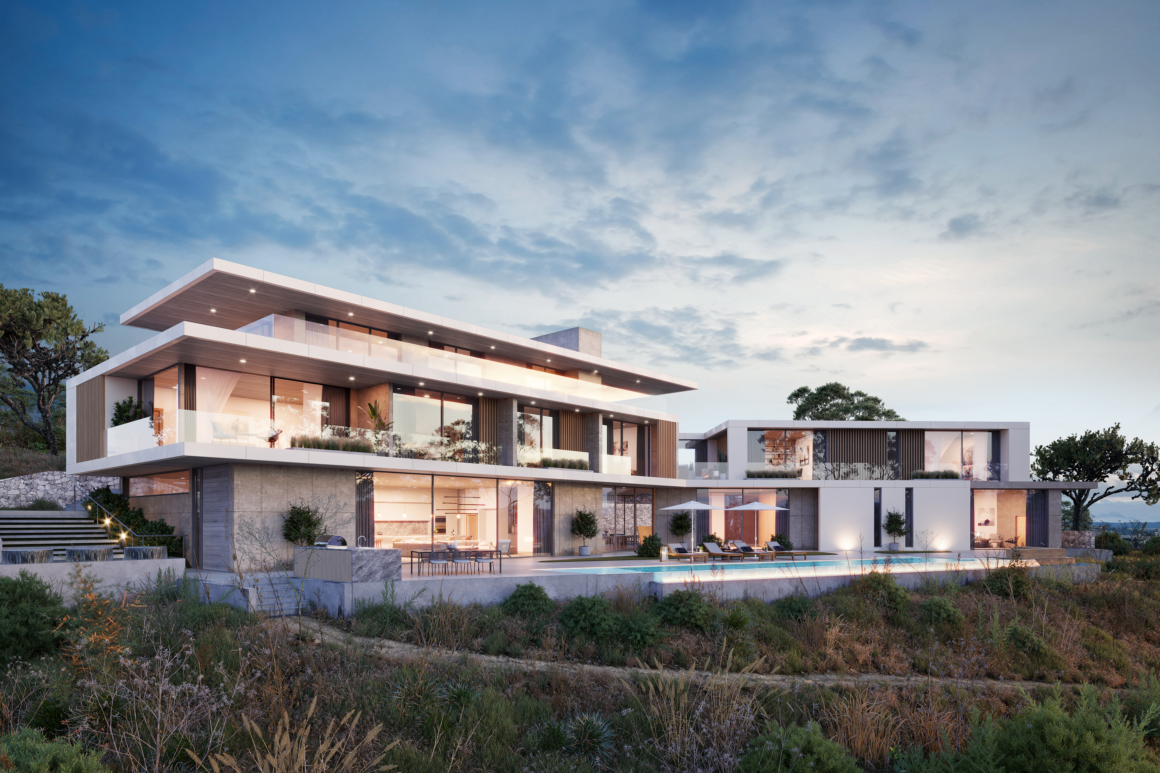 Luxury property in Thailand, representing the assets targeted in the nominee crackdown.