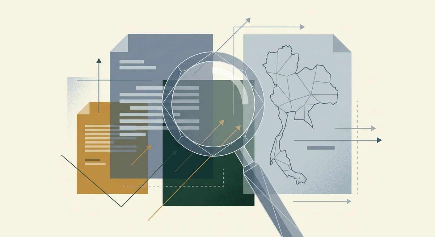 Thai authorities announce the seizure of assets in a major corporate nominee crackdown.