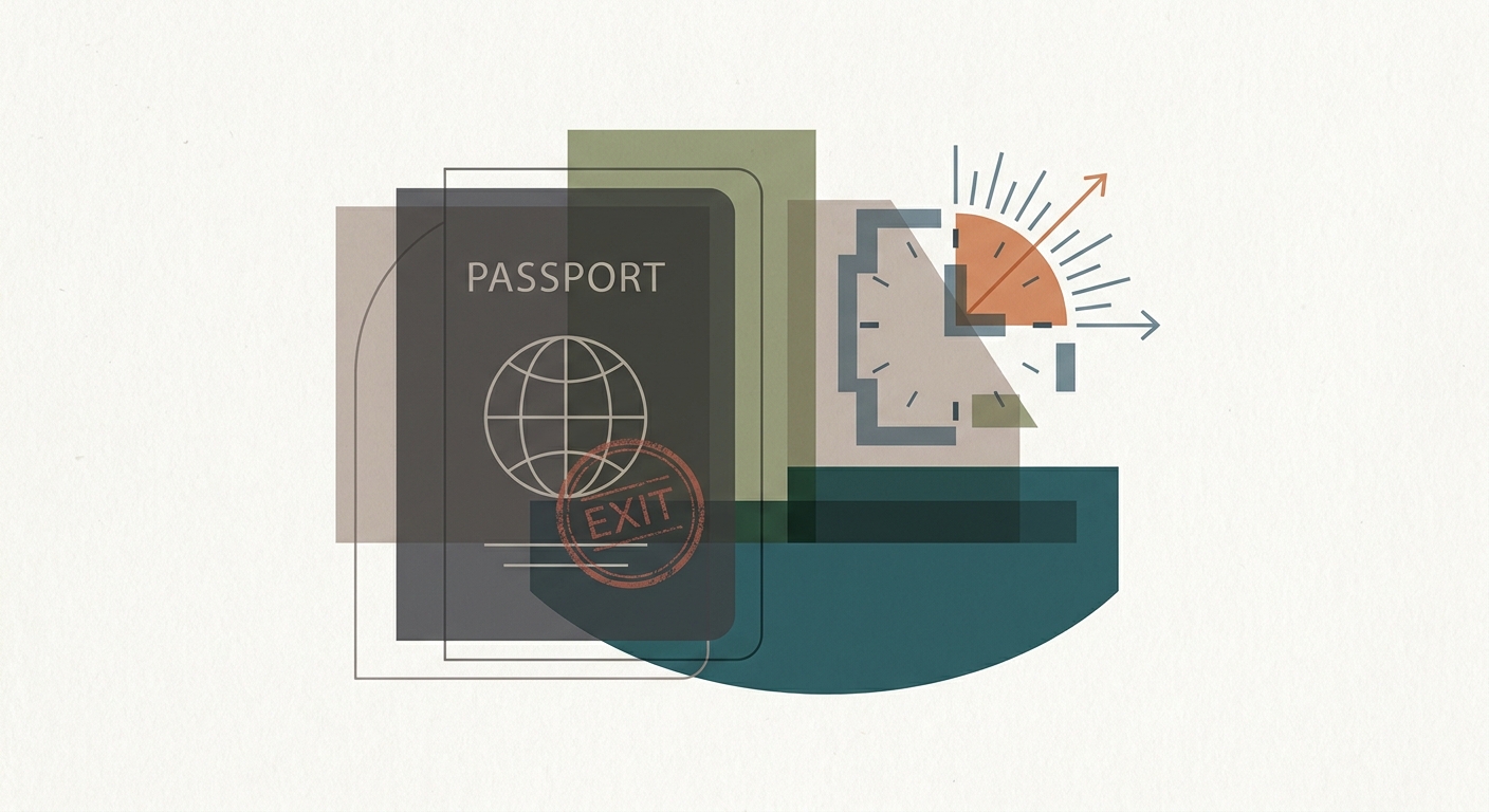 Thai immigration checkpoint